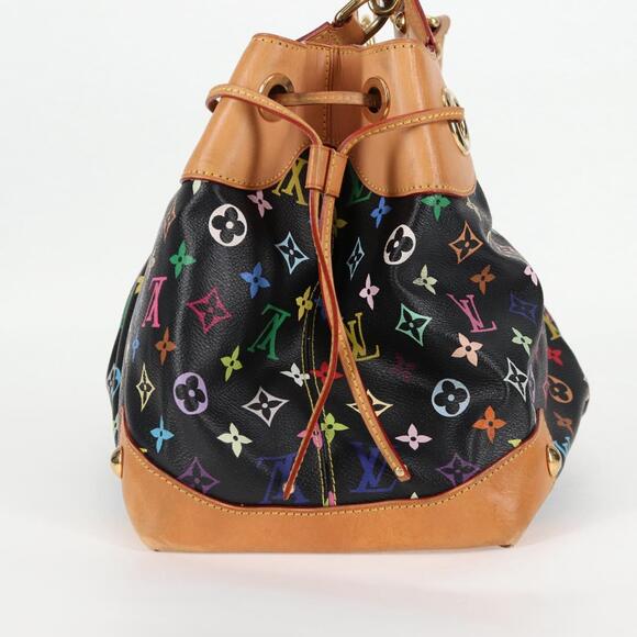 LOUIS VUITTON Monogram Multicolor Ursula Tote Bag Black M40124 - Picture 4 of 16
